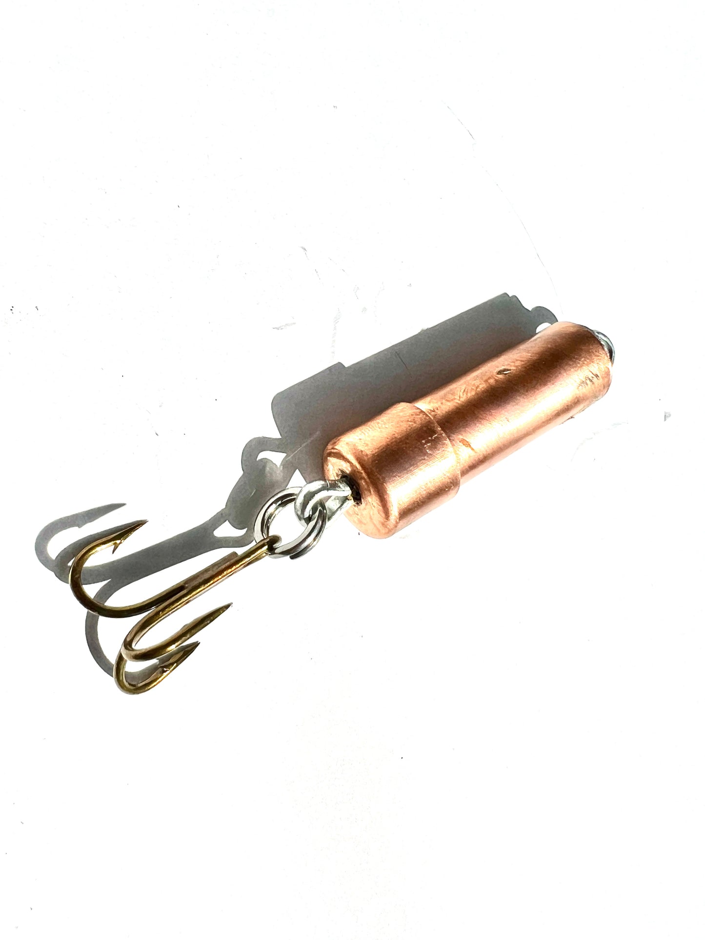 Rockfish lure with treble hook