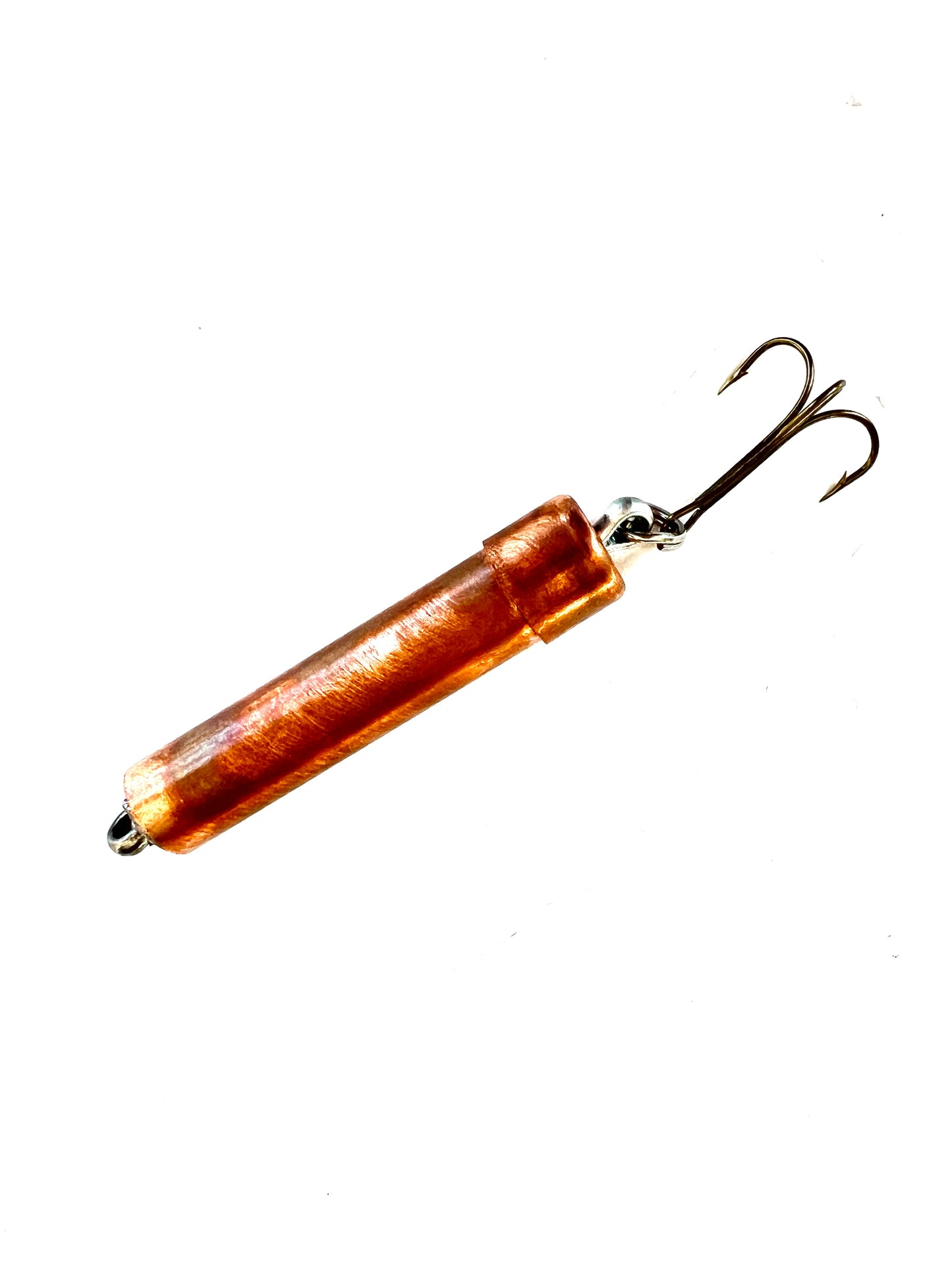 Copper Rockfish Lure with #2 Bronze Treble Hook