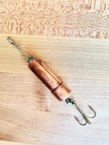 Rockfish Lure 4oz P-Series with Swivel Snap Copper Pipe